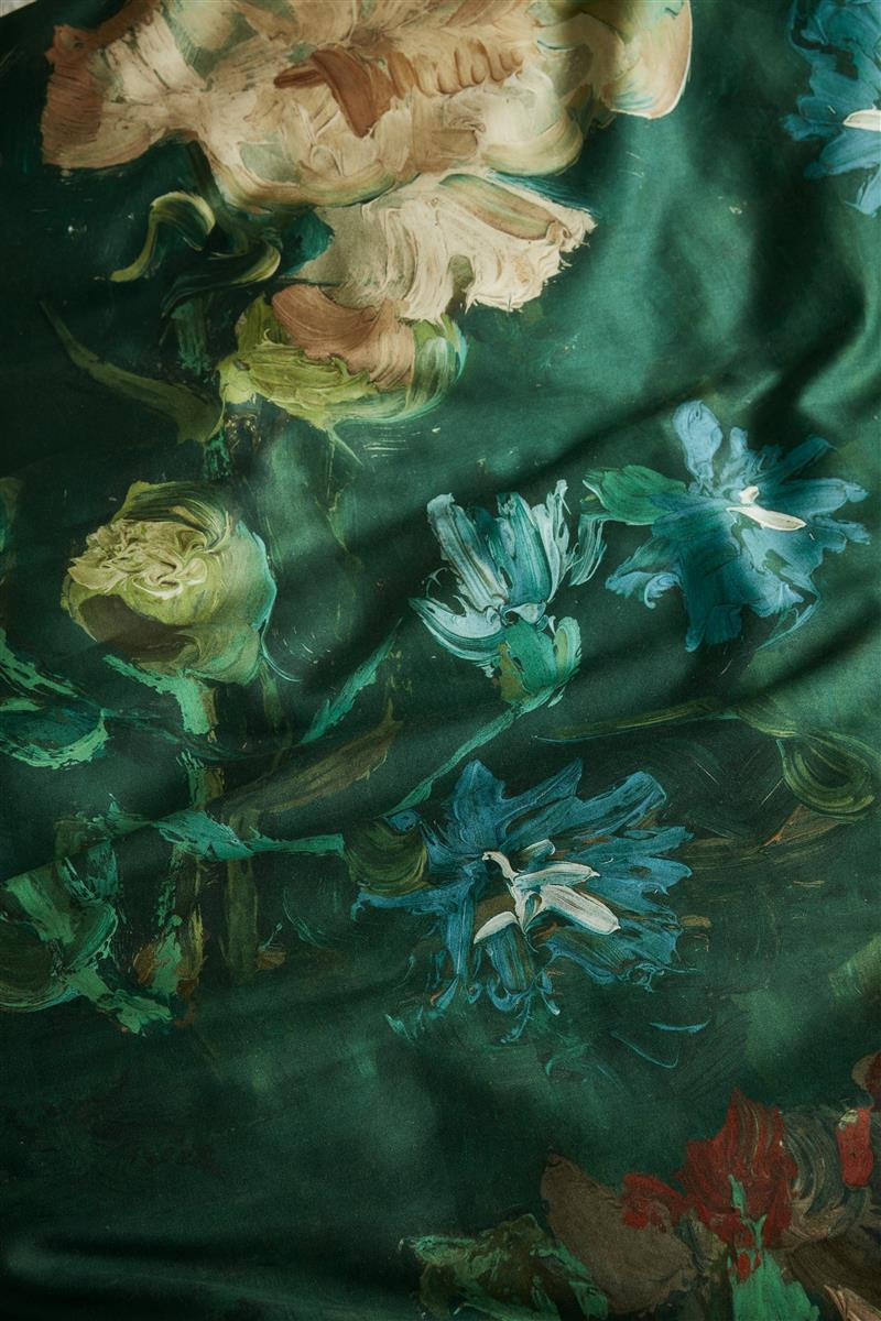 Bettwäsche PEONIES Satin 135x200 cm, mit 1 Kissen