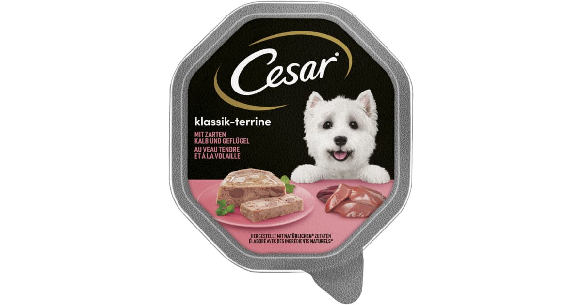 CESAR Klassiker mit Kalb und Geflügel