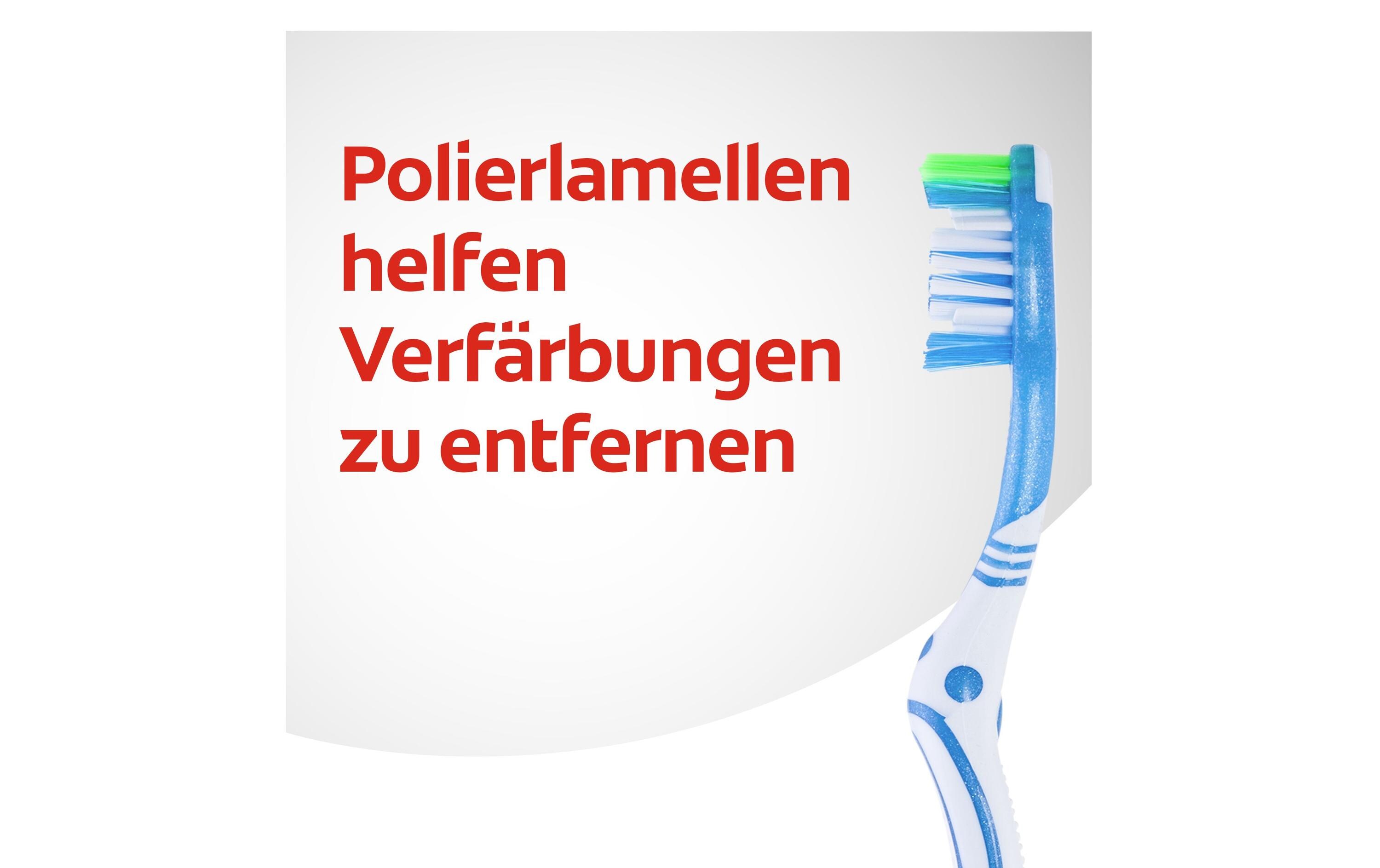 Handzahnbürste Max White MittelZahnbürste für natürlich weisse Zähne