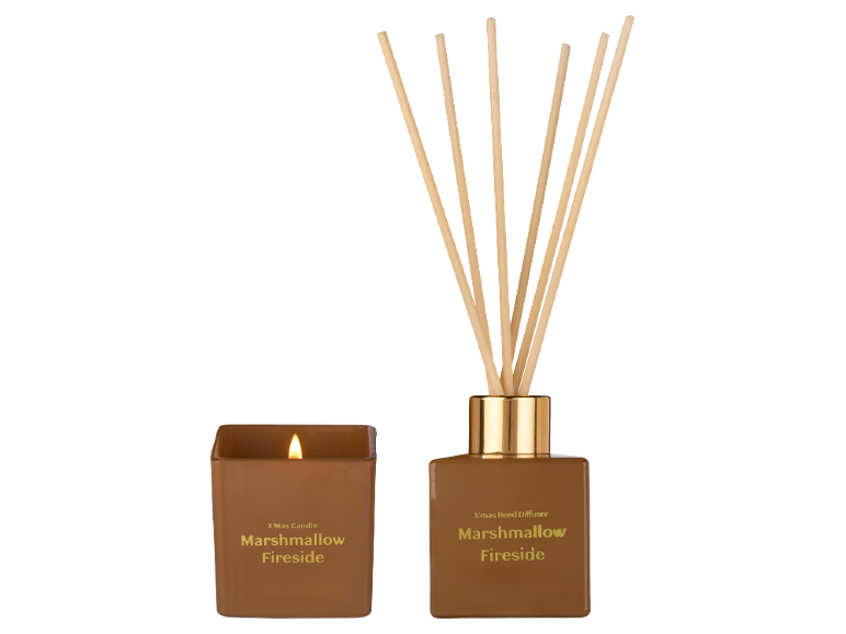 Cadeauset kaars en geurstokjes
