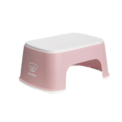 Marchepied Rose Pastel/Blanc - BABYBJÖRN