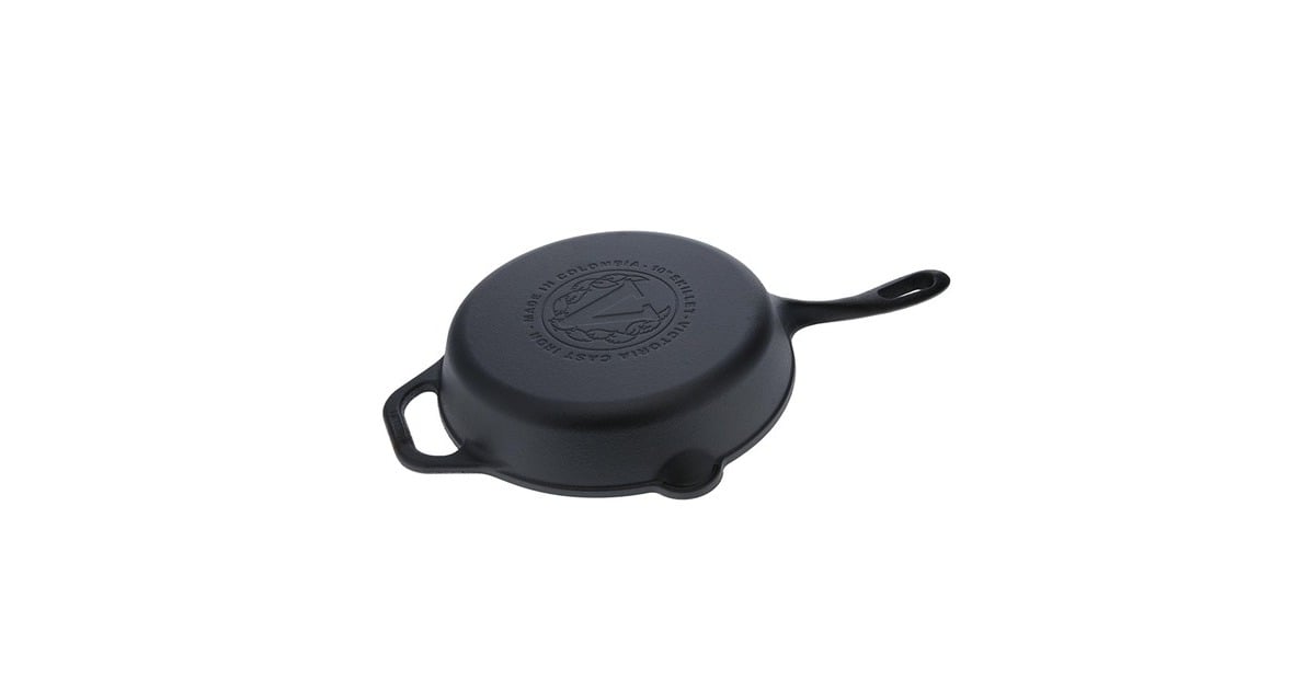 VictoriaSkillet 25 cm, Seasoned bak-/braadpan  (Zwart, Color packaging)