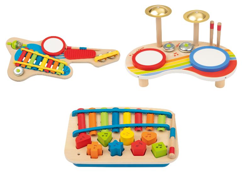 Houten muziekset