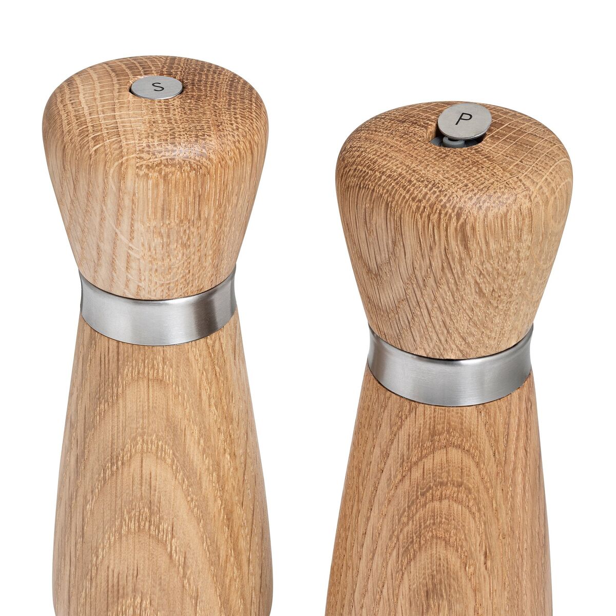 Kyoto salt- eller pepperkvern, 17 cm, eik