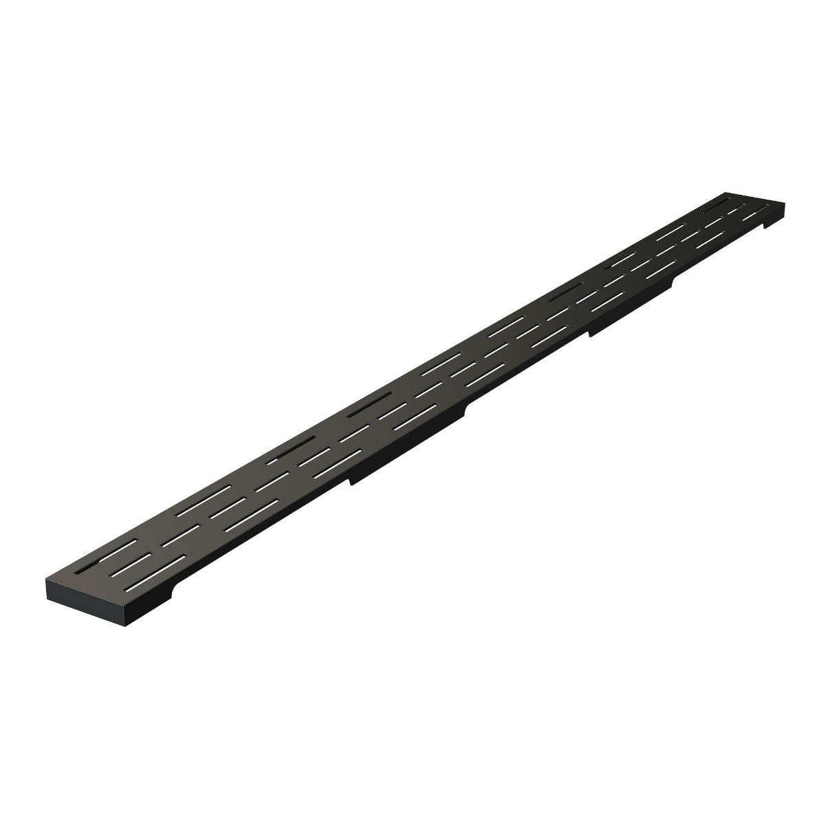 Brauer los standaard rooster 100cm zwart mat