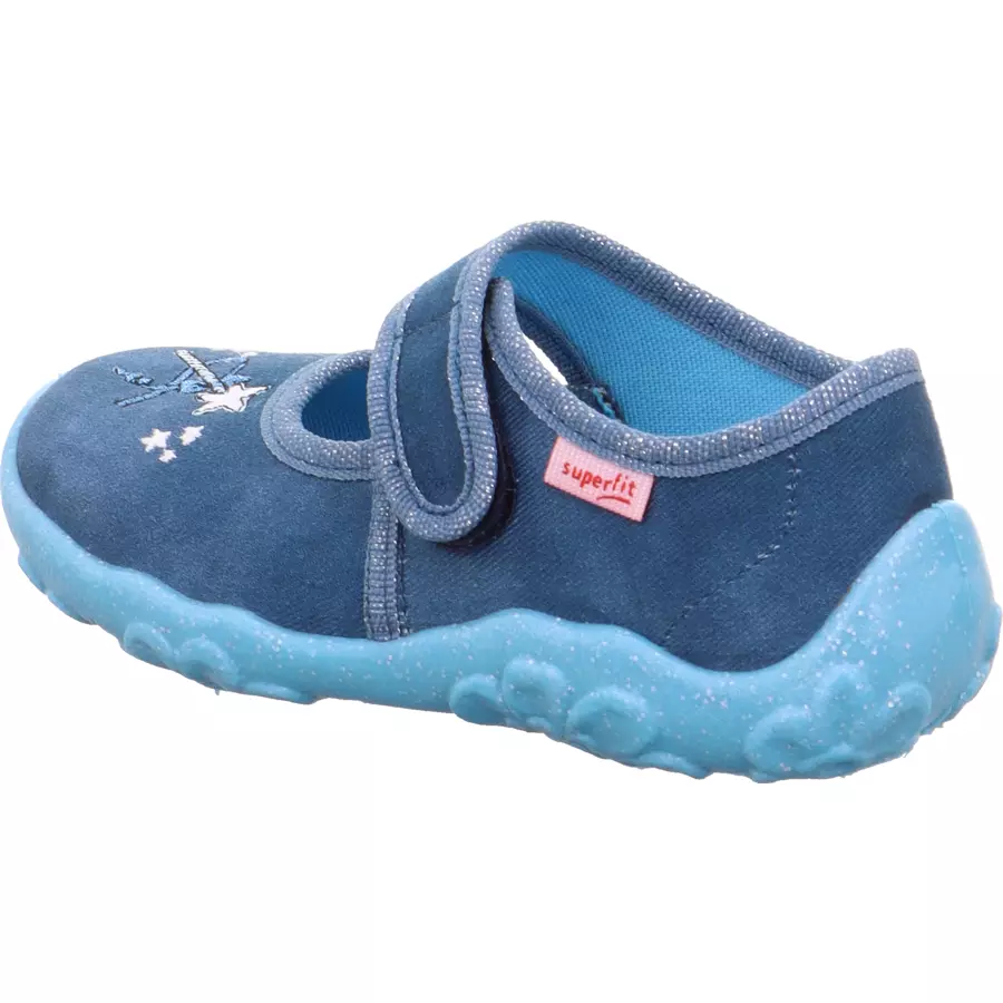 superfit Hausschuh Bonny blau (mittel)