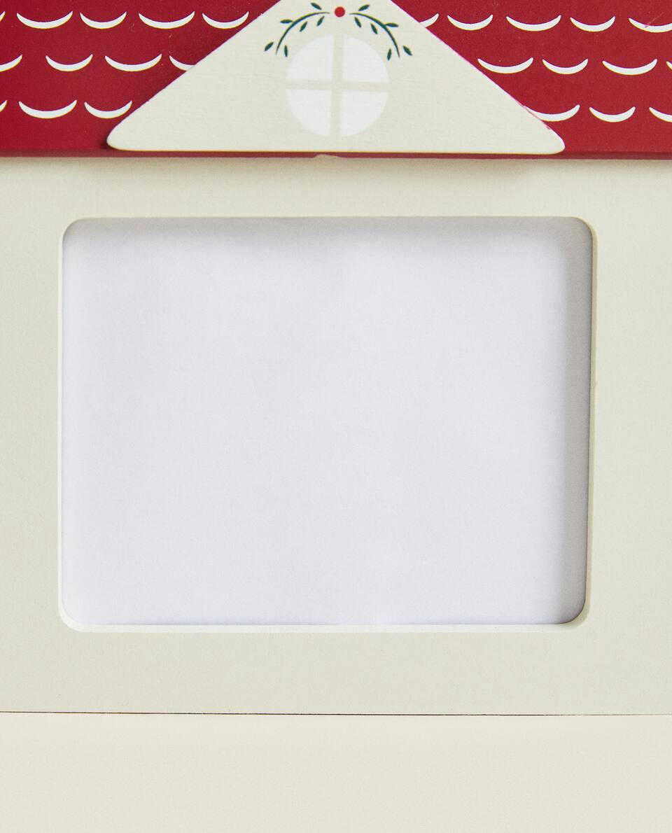 MOLDURA DE CASA DE NATAL PARA COLORIR PARA CRIANÇAS