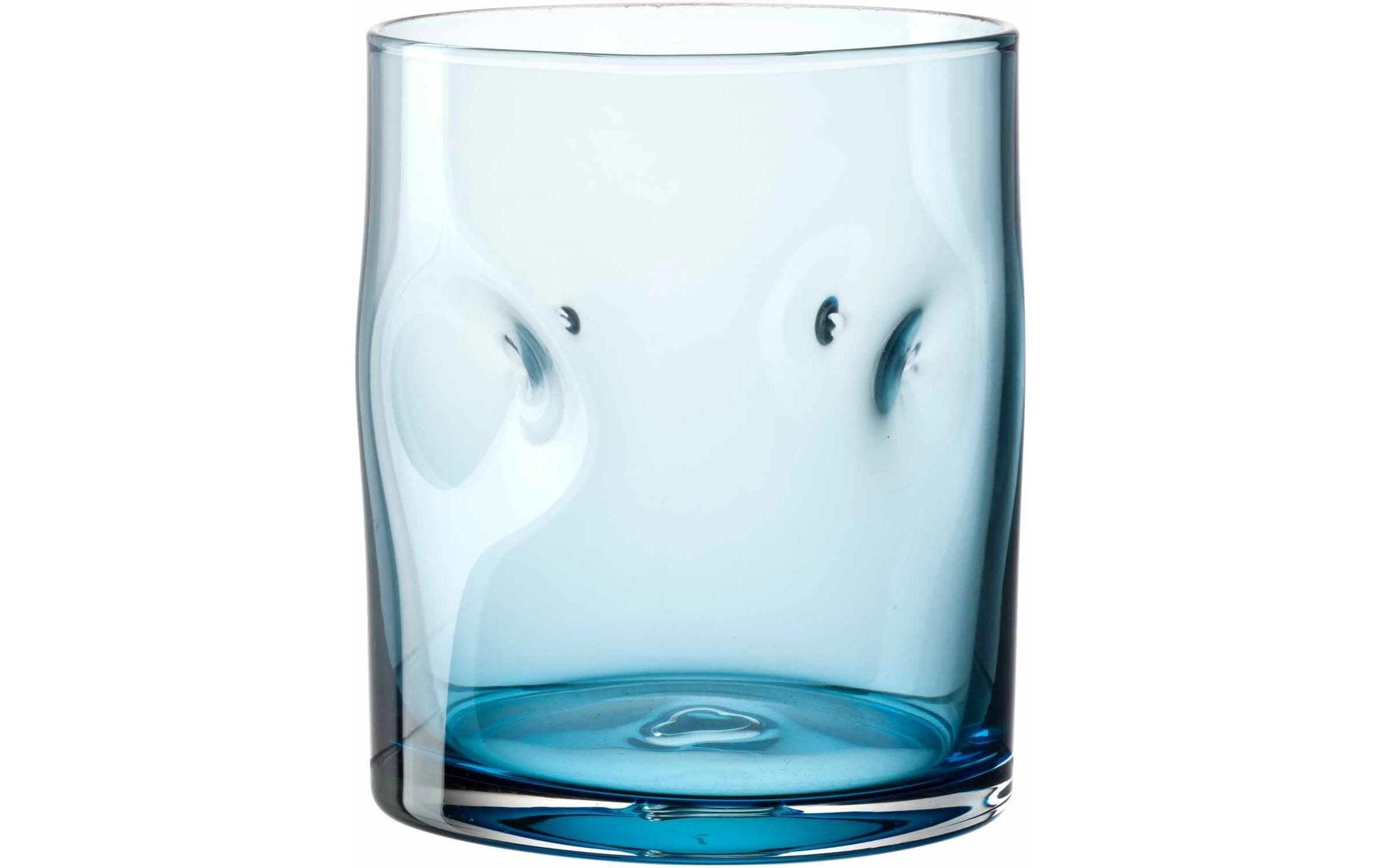 Trinkglas Vesuvio 300 ml, 4 Stück, BlauWhiskybecher-Set