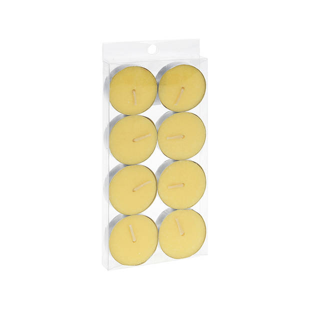 Citronella theelichten set/6