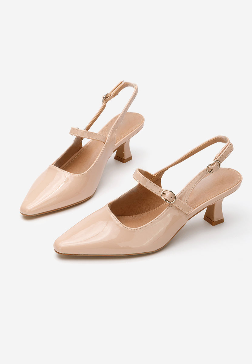 Chaussures slingback beige Matylda