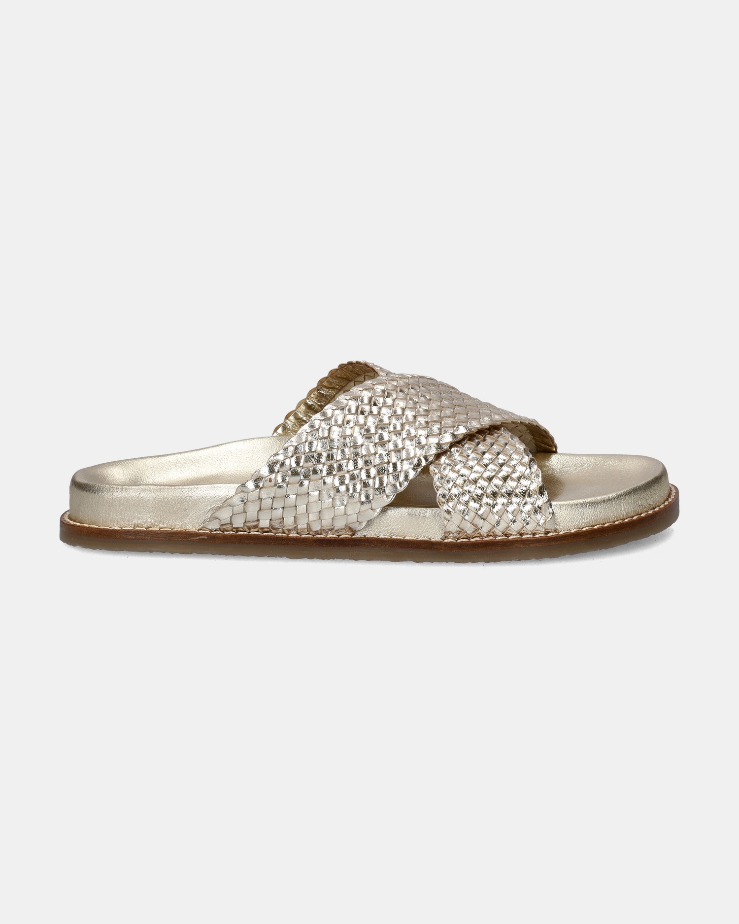 Nelson Slippers  - goud