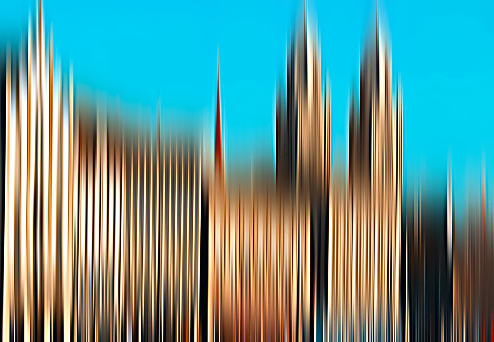 Zürich Stadtansicht by Anja Neudert - Limited Edition. Edition of: 100. Signed.