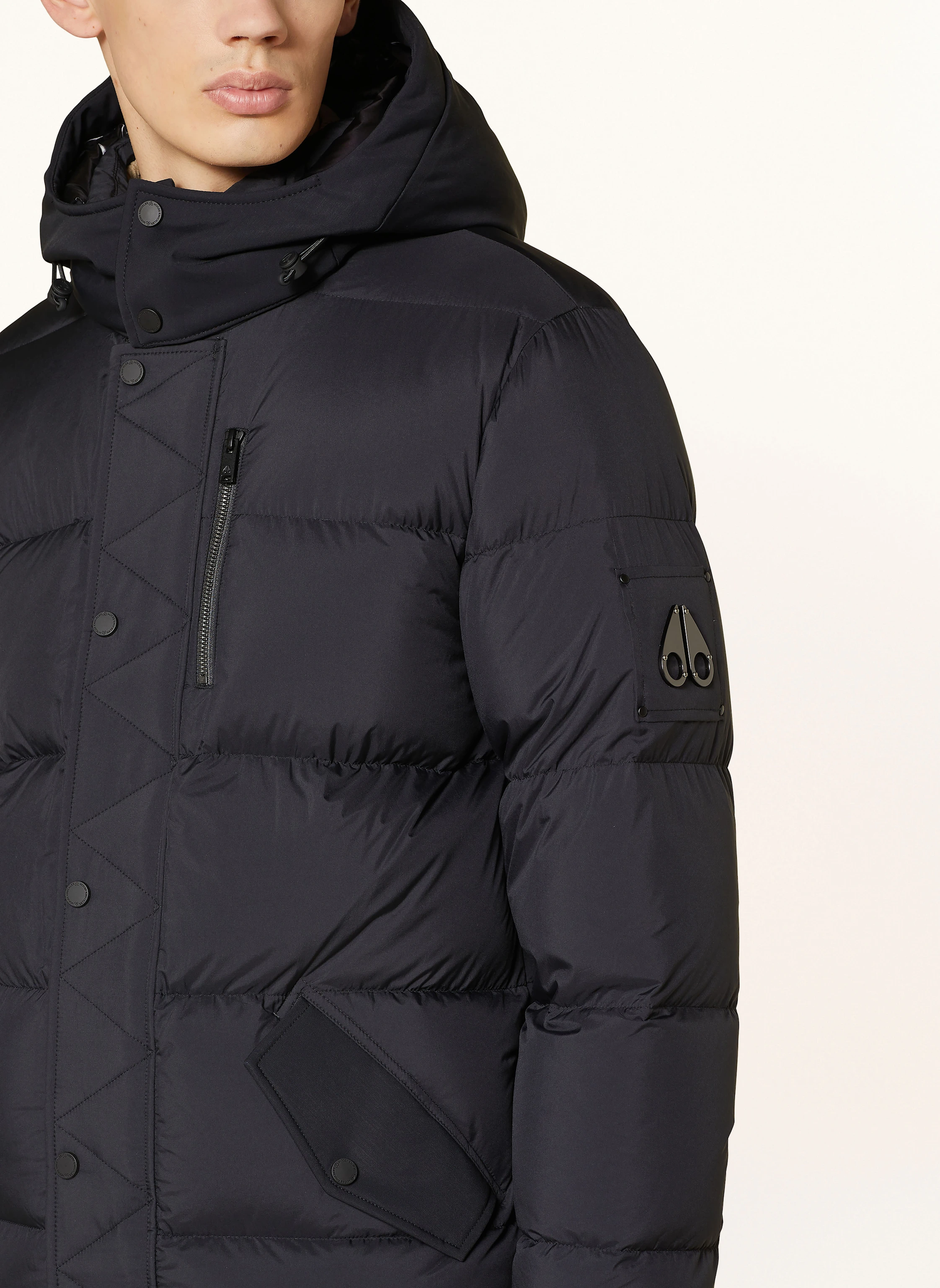 MOOSE KNUCKLES Daunenjacke EVEREST 3Q mit abnehmbarer Kapuze