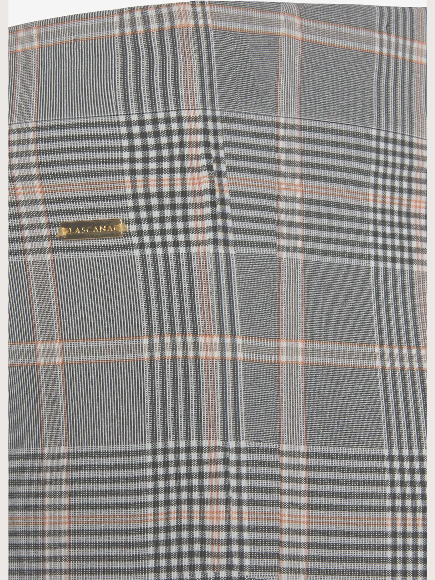Legging taille haute caleçon à motif prince de galles