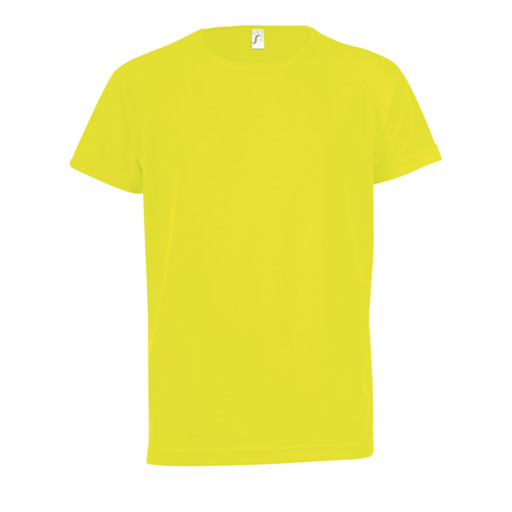 Camiseta esportiva com mangas raglan
