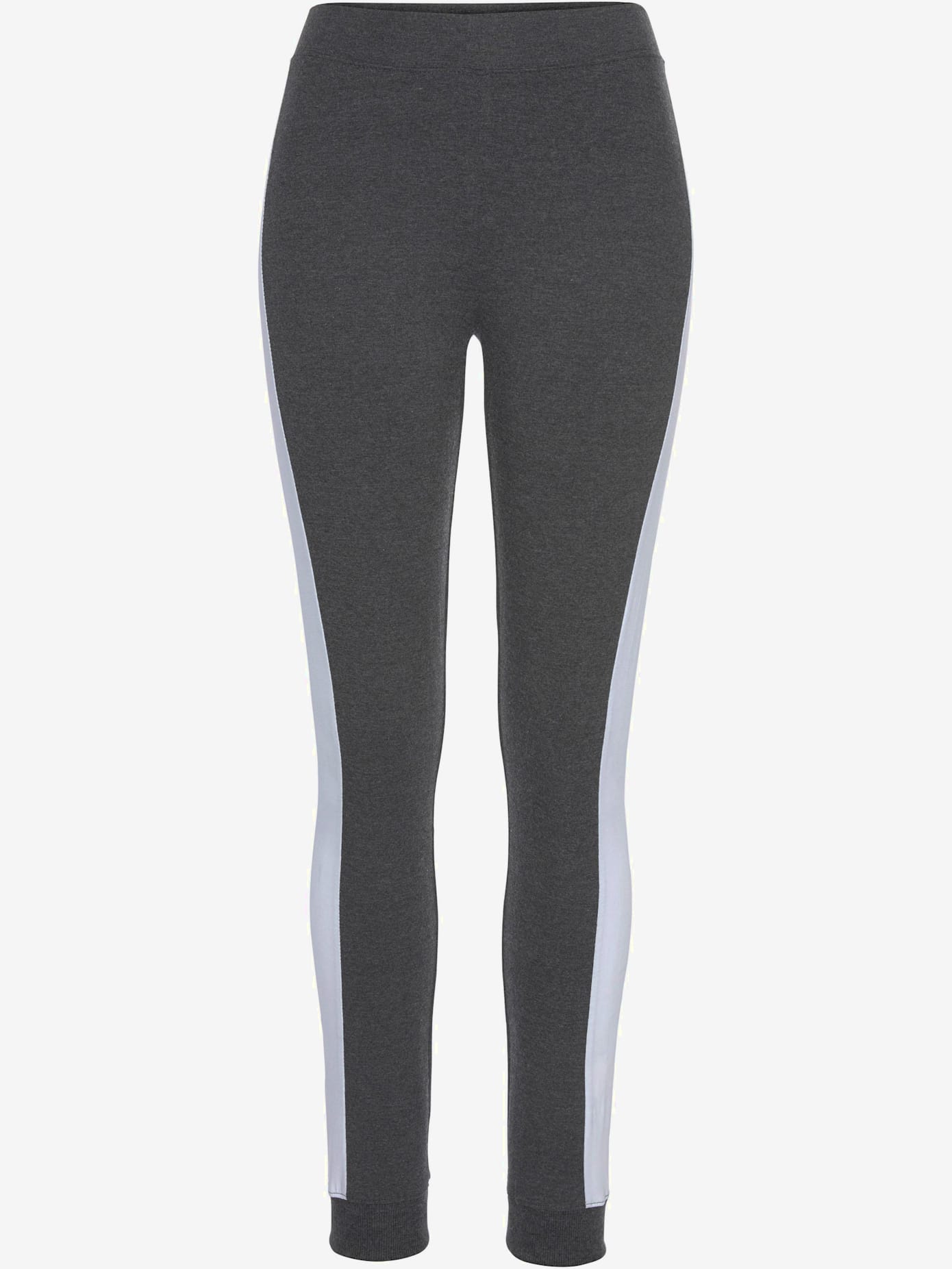 Legging avec rayures latérales contrastées