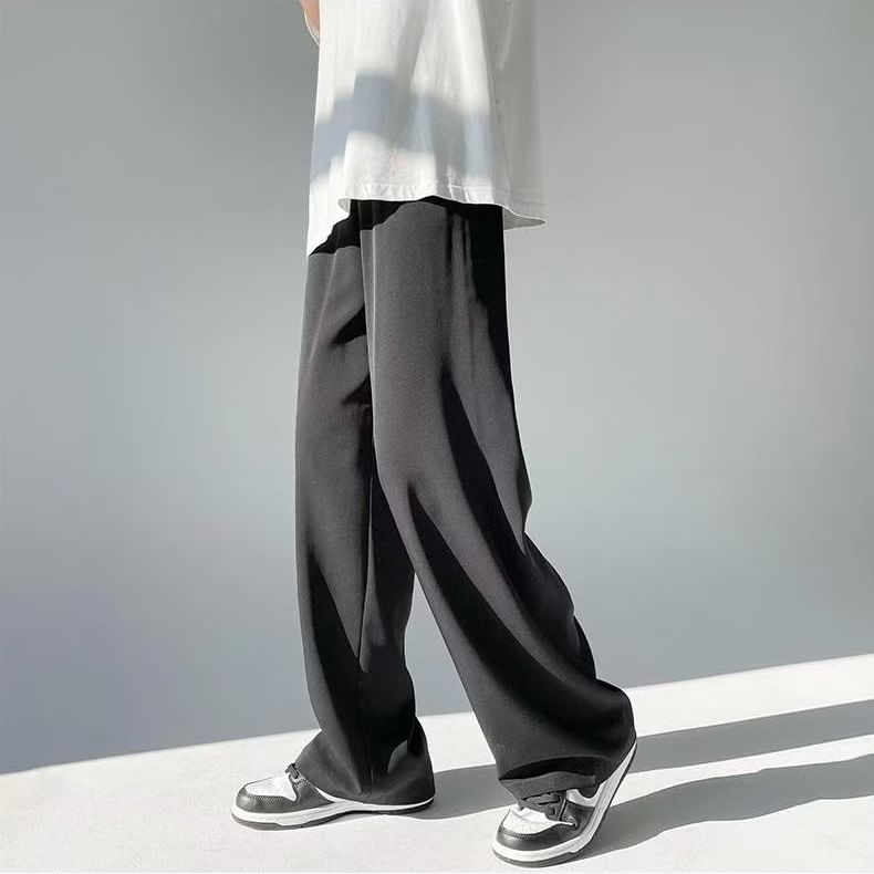 Blueforce - Mid Rise Plain Straight Leg Broek