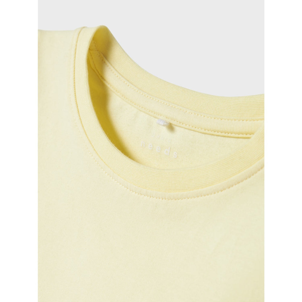 Køb Name It Pastel Yellow Vibbi T-Shirt Noos