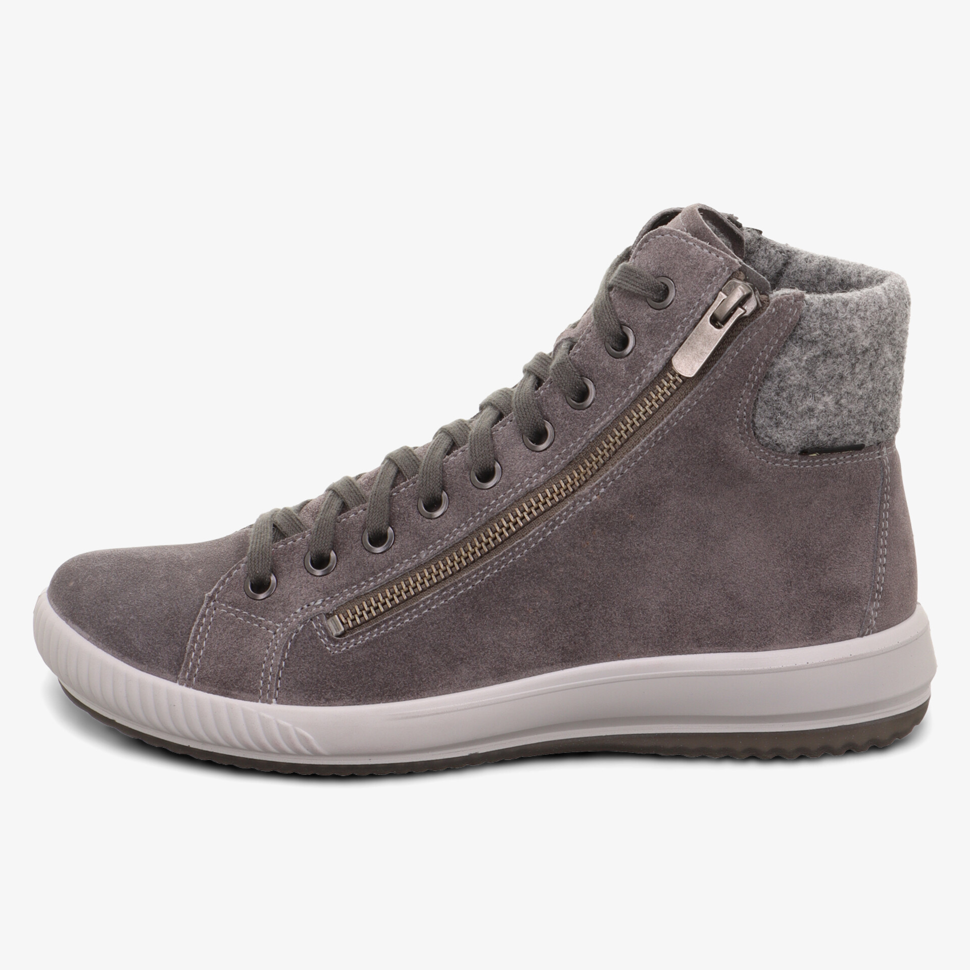 legero Damen Schnürstiefeletten grau