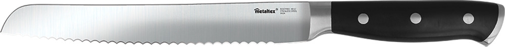 Metaltex Magnifica Line Brotmesser Edelstahl 34 cm