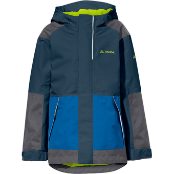 Vaude Caprea 2L Regenjacke Dark Sea / Green Kinder