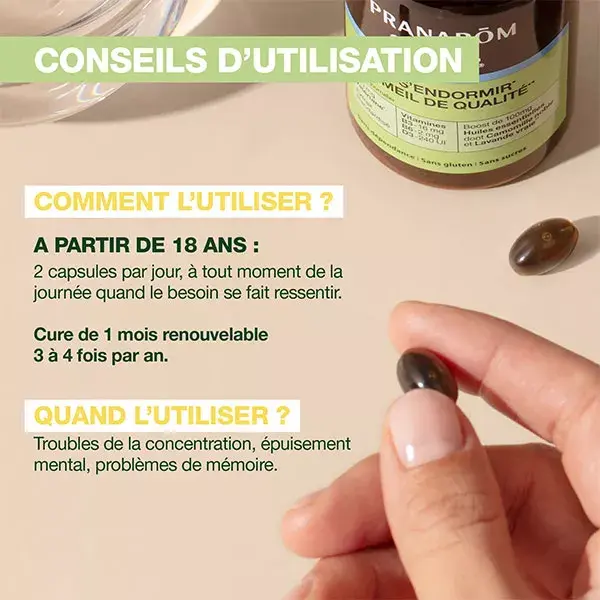 Pranarom Aromaboost Focus Concentração 60 Cápsulas