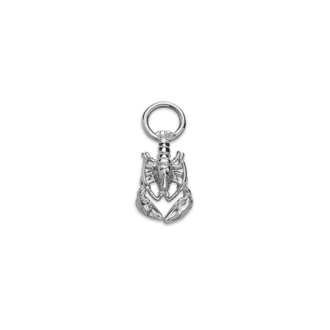 Paul Hewitt Charm Lobster Marinium Ocean Steel Silbrig