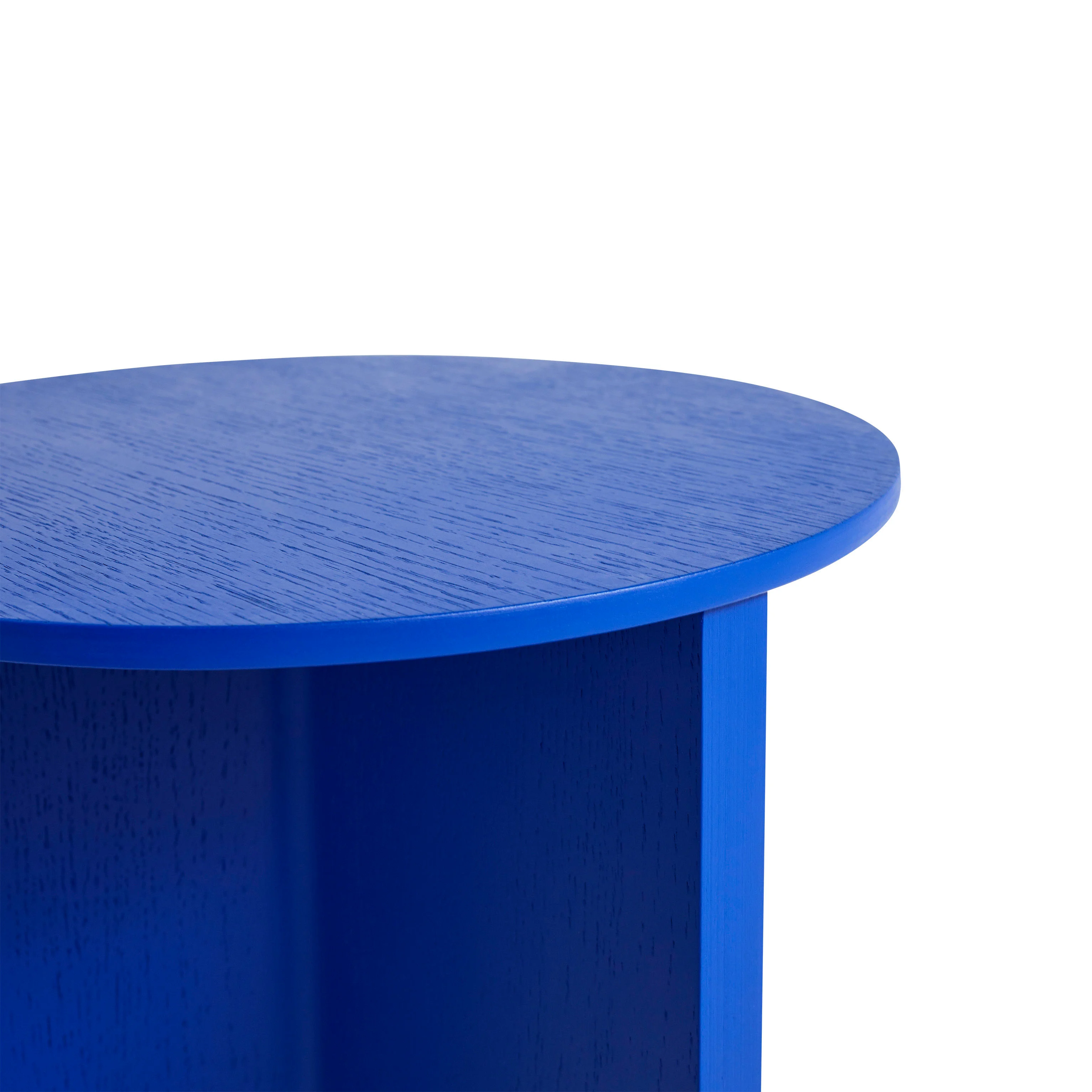 SLIT WOOD - Table d'appoint bois | Bleu