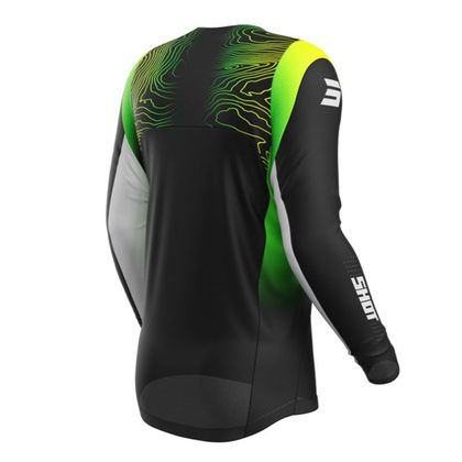 Maillot cross Shot CONTACT - APEX 2025 - Jaune
