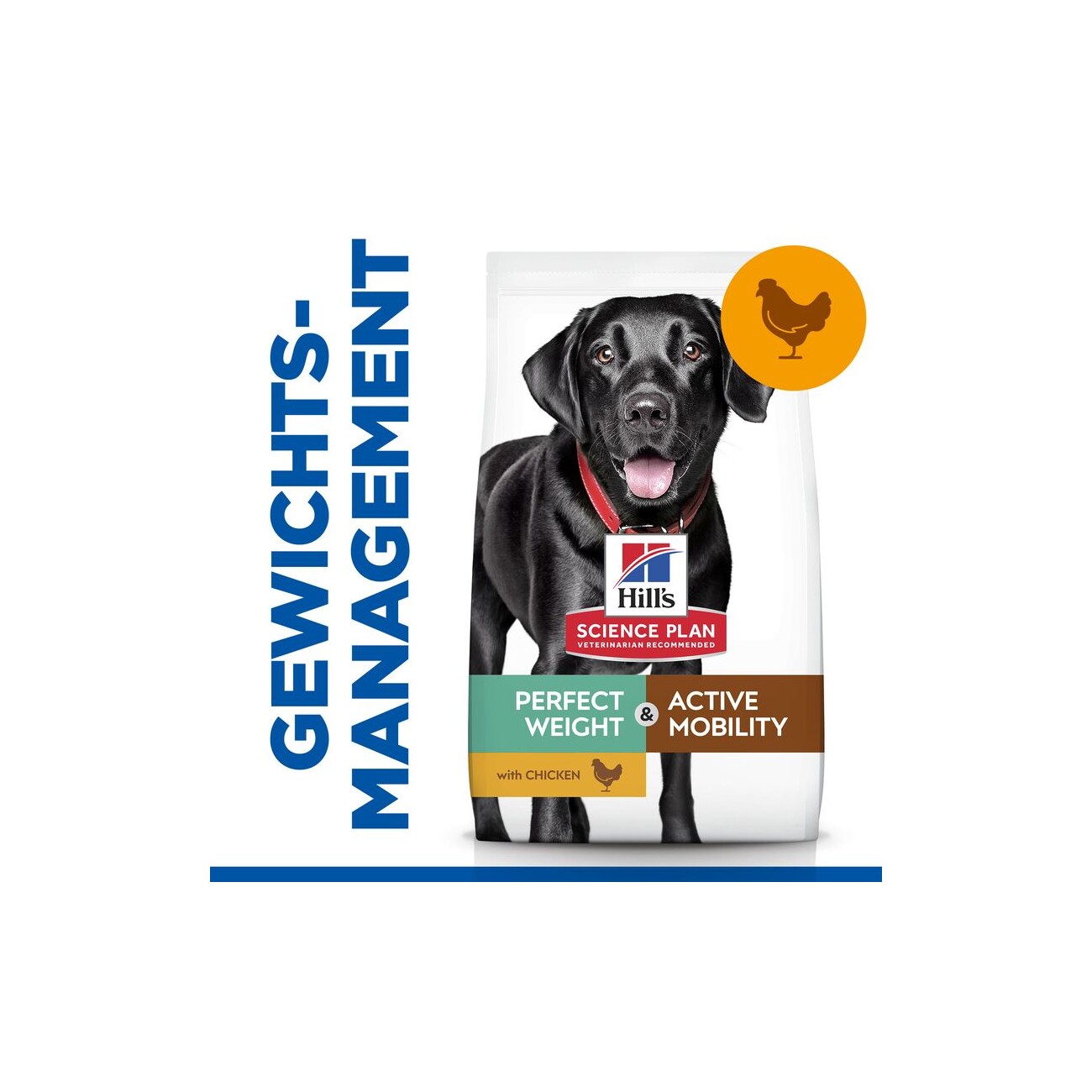 Hill's Science Plan Perfect Weight + Active Mobility Adult Large Breed mit Huhn 12kg 12 kg