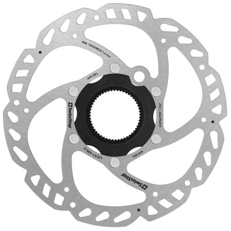 CATALYST ONE DISC Centerlock  silber_schwarz  203mm