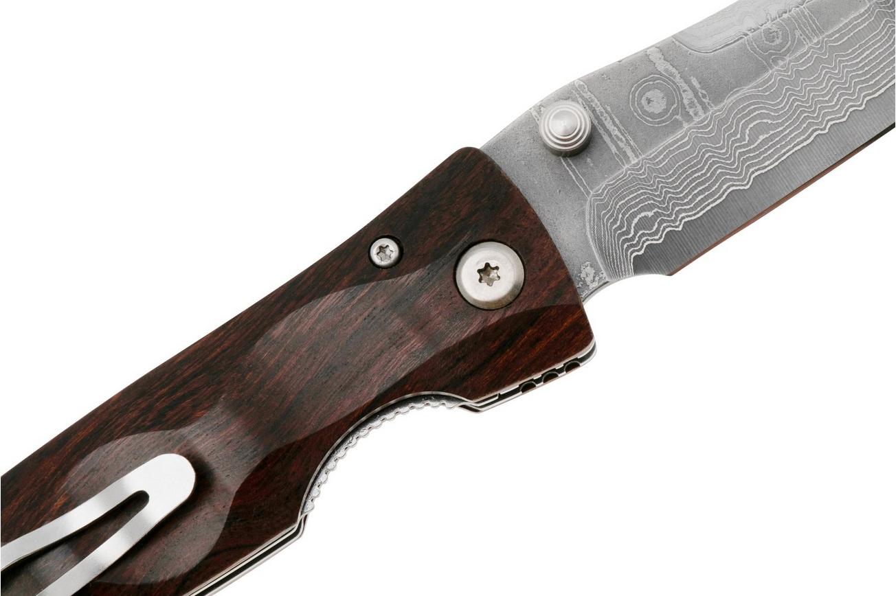 Mcusta MC-0125D Tactility Elite, desert ironwood, herenmes
