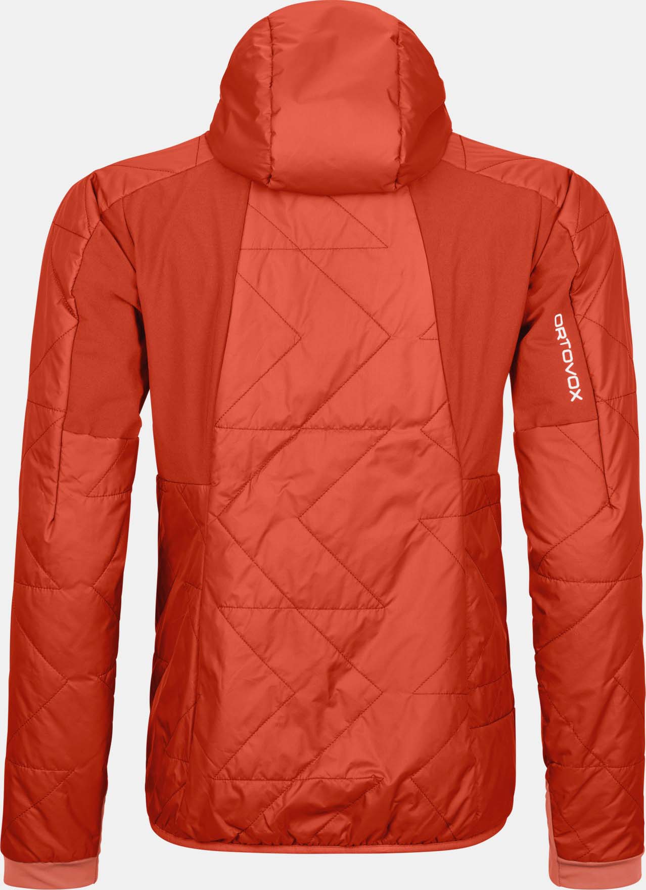 Swisswool Piz Boè Jacket Dame 23501/sunset orange