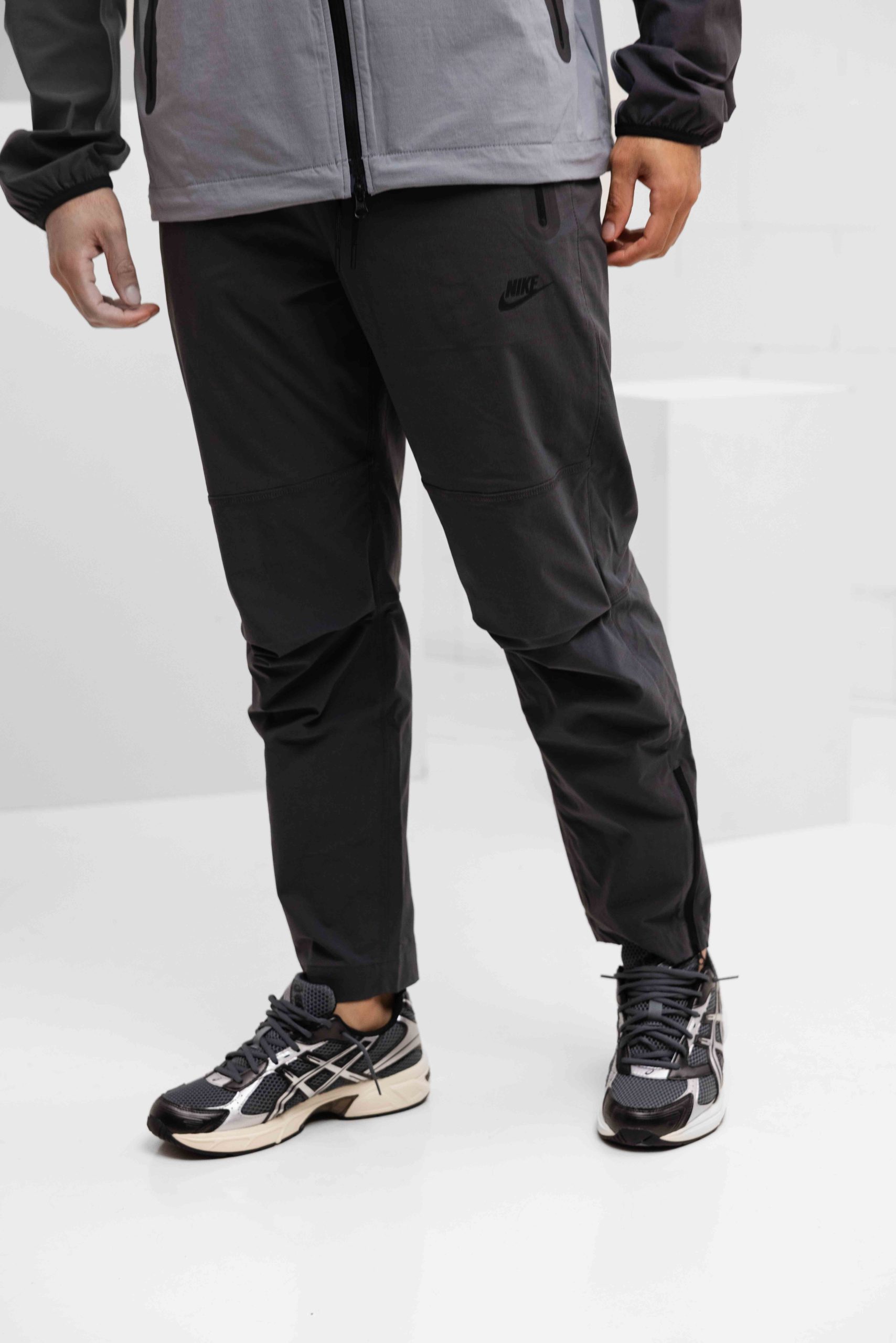 Nike Tech Woven Trainingspak Heren Donkergrijs/Grijs