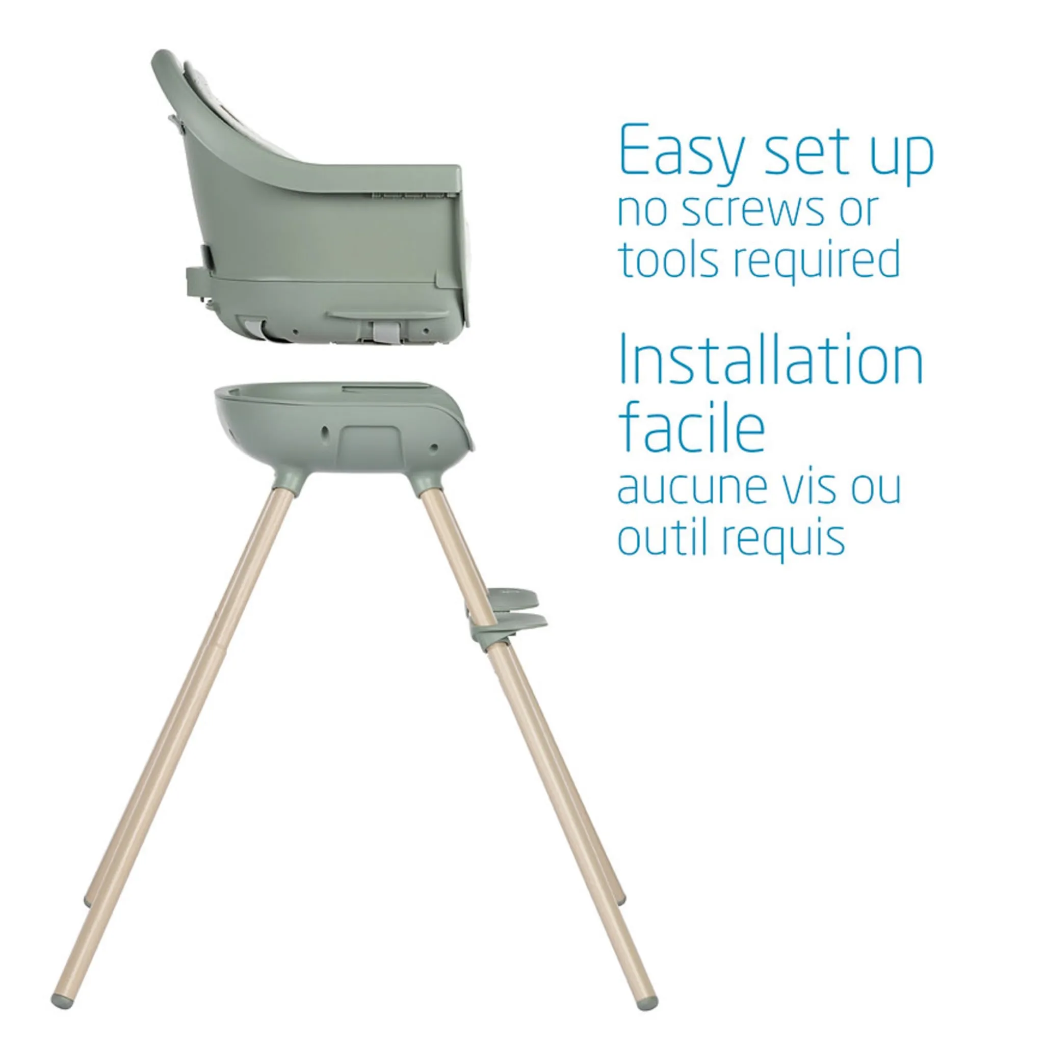 Maxi-cosi Chaise Haute Moa 8-en-1 - Classic Vert