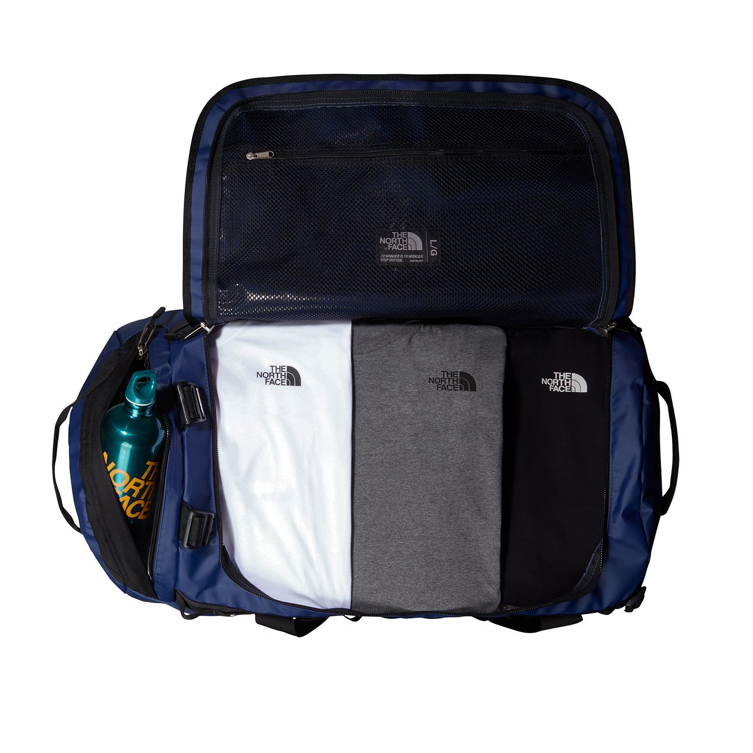 The North Face Base Camp Duffel L summit navy/tnf black