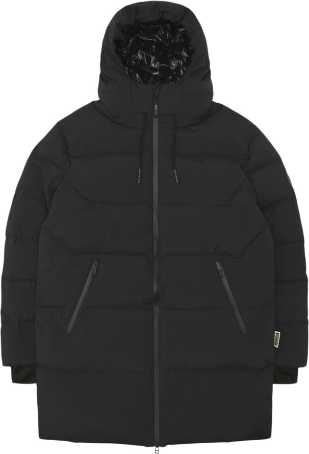 Woodbird WBJoseph Tech Long Jacket Black