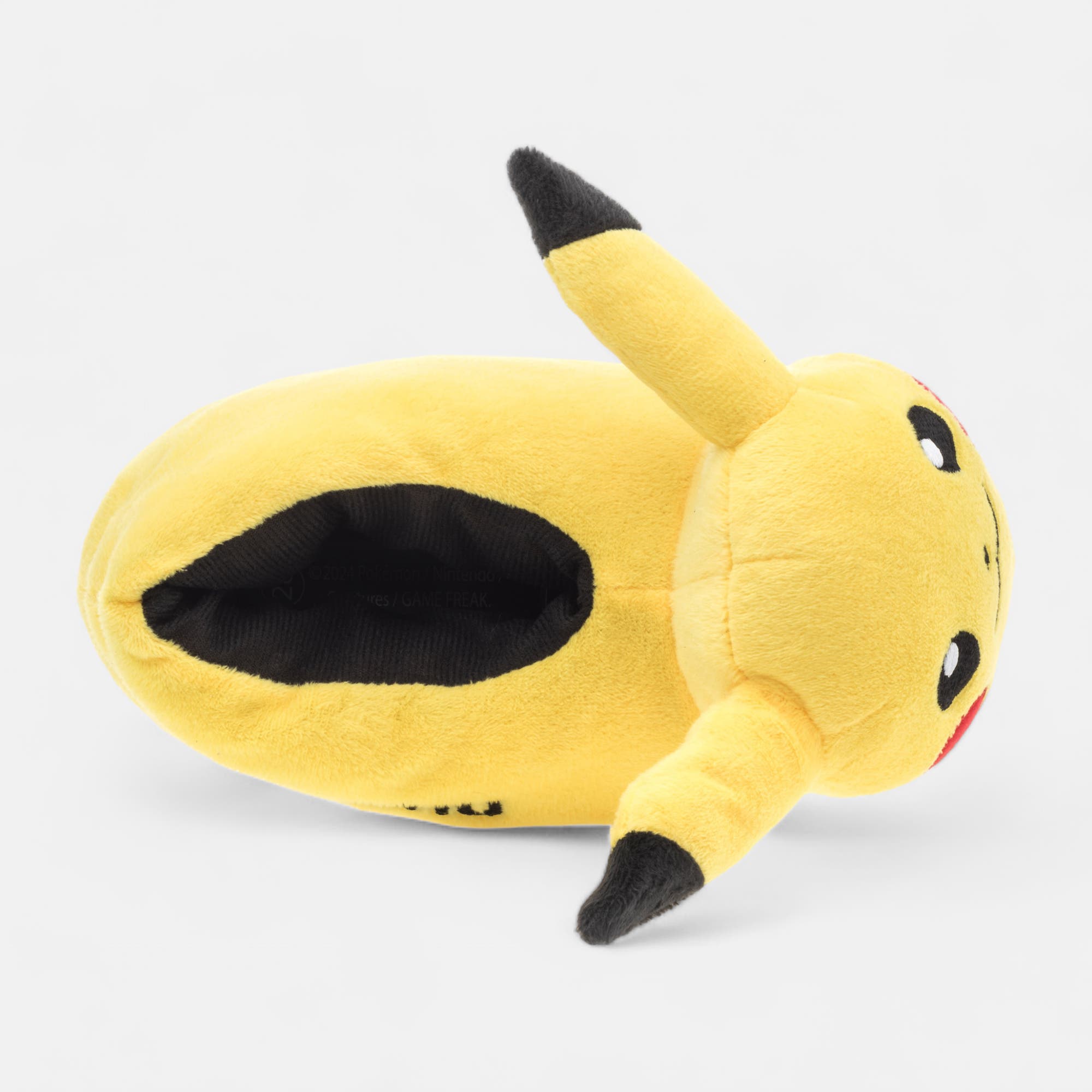 Pantoufles peluche Garçon jaune