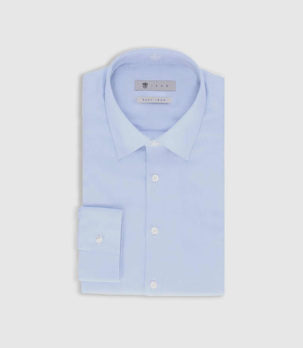 Chemise easy iron bleu ciel PRINCE