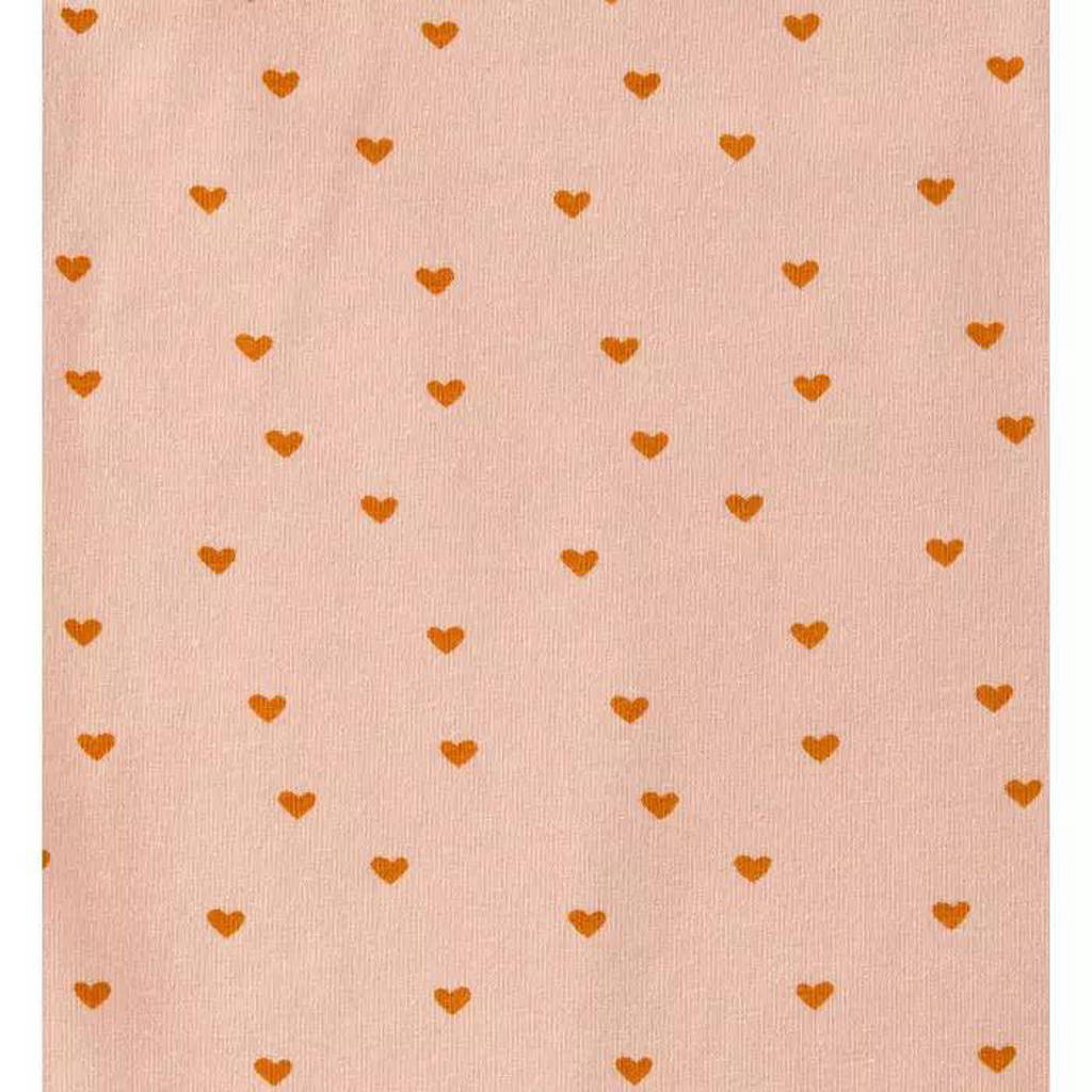 hipster van katoen - set van 4 roze/wit