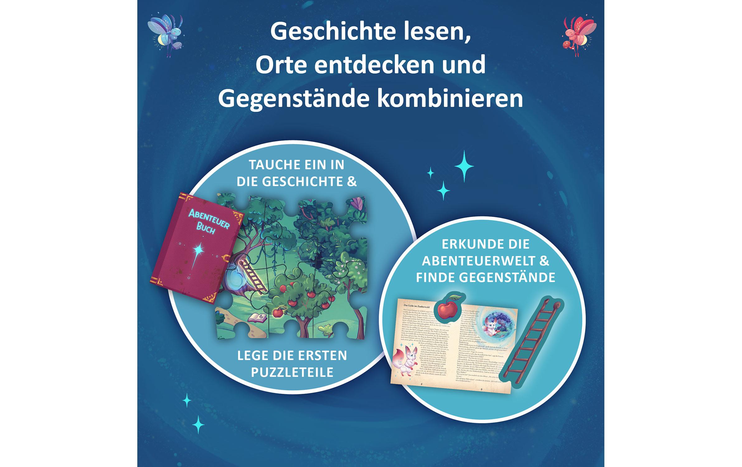 Adventure Puzzle: Das Licht im Zauberwald -DE-Interaktives Abenteuerspiel im Puzzleformat
