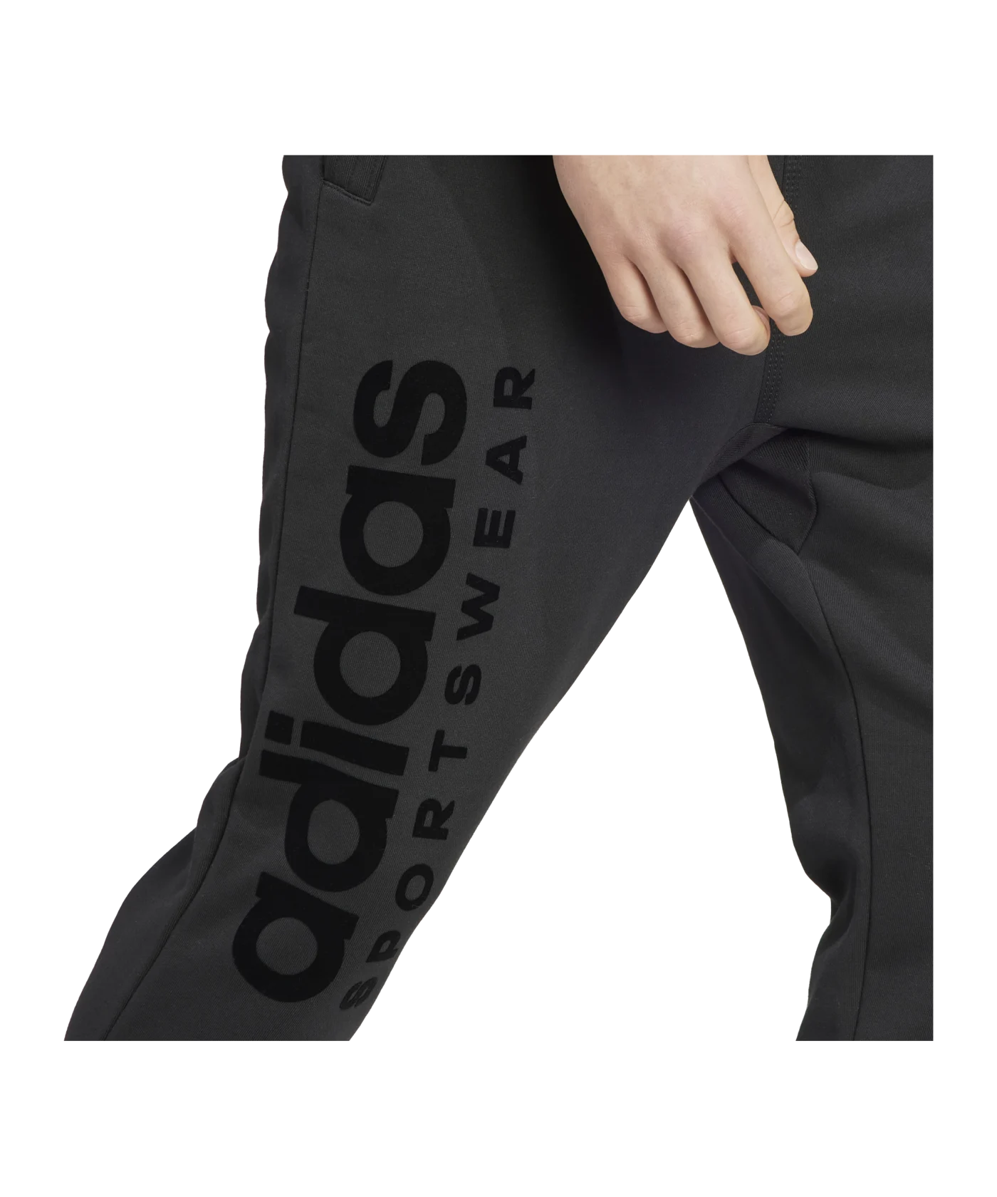 adidas Caps Jogginghose Schwarz