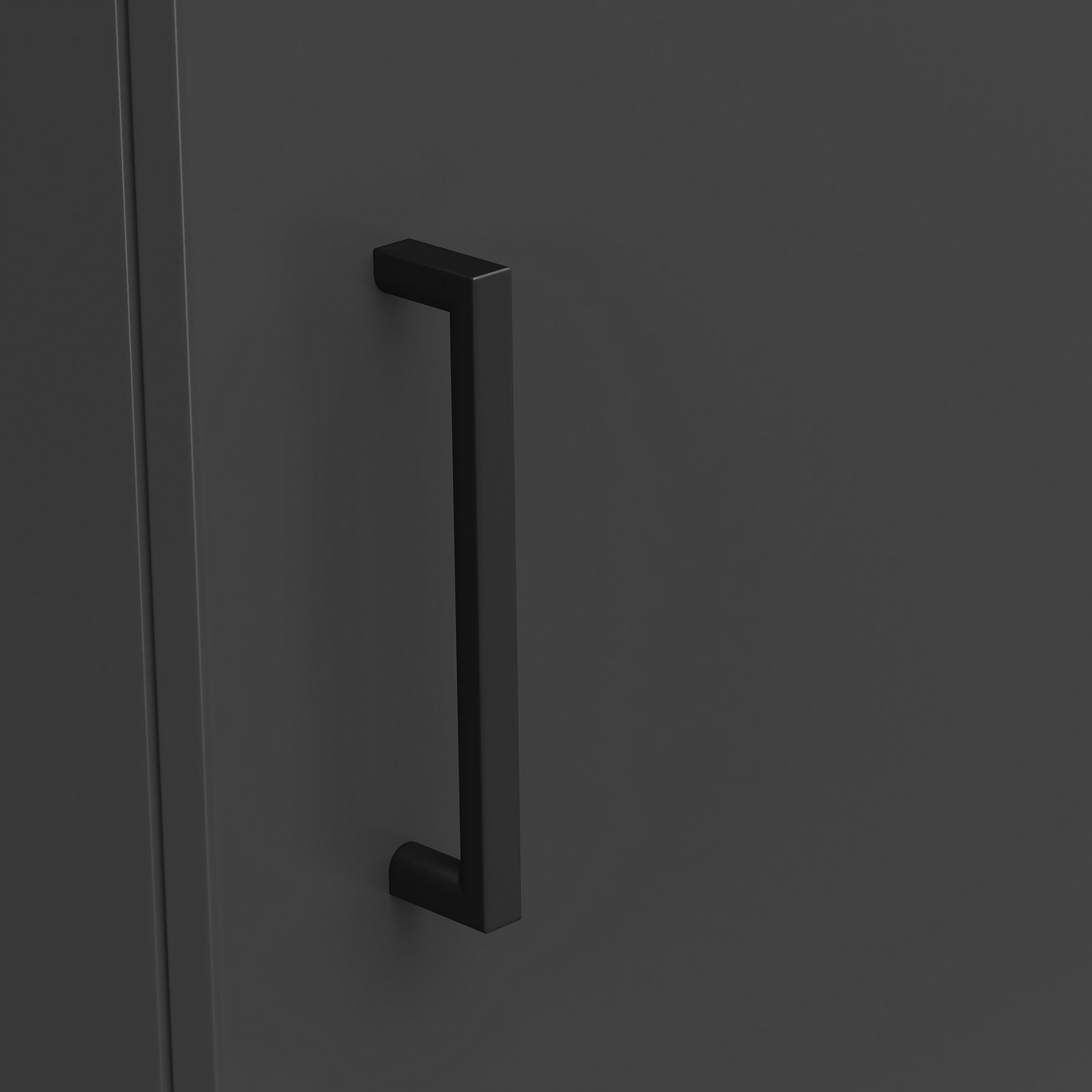 Drehtürenschrank - anthrazit - Breite 30 cm
