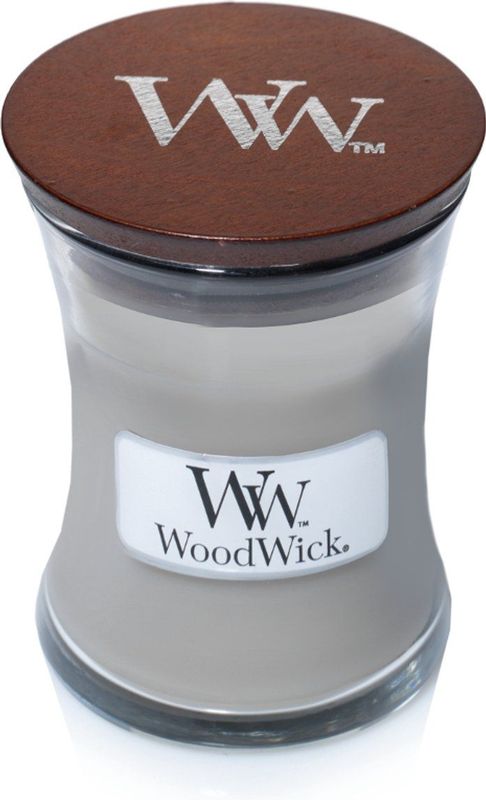 Woodwick - Fireside - Geurkaars - 85 g - Sojawas - Houten Lont