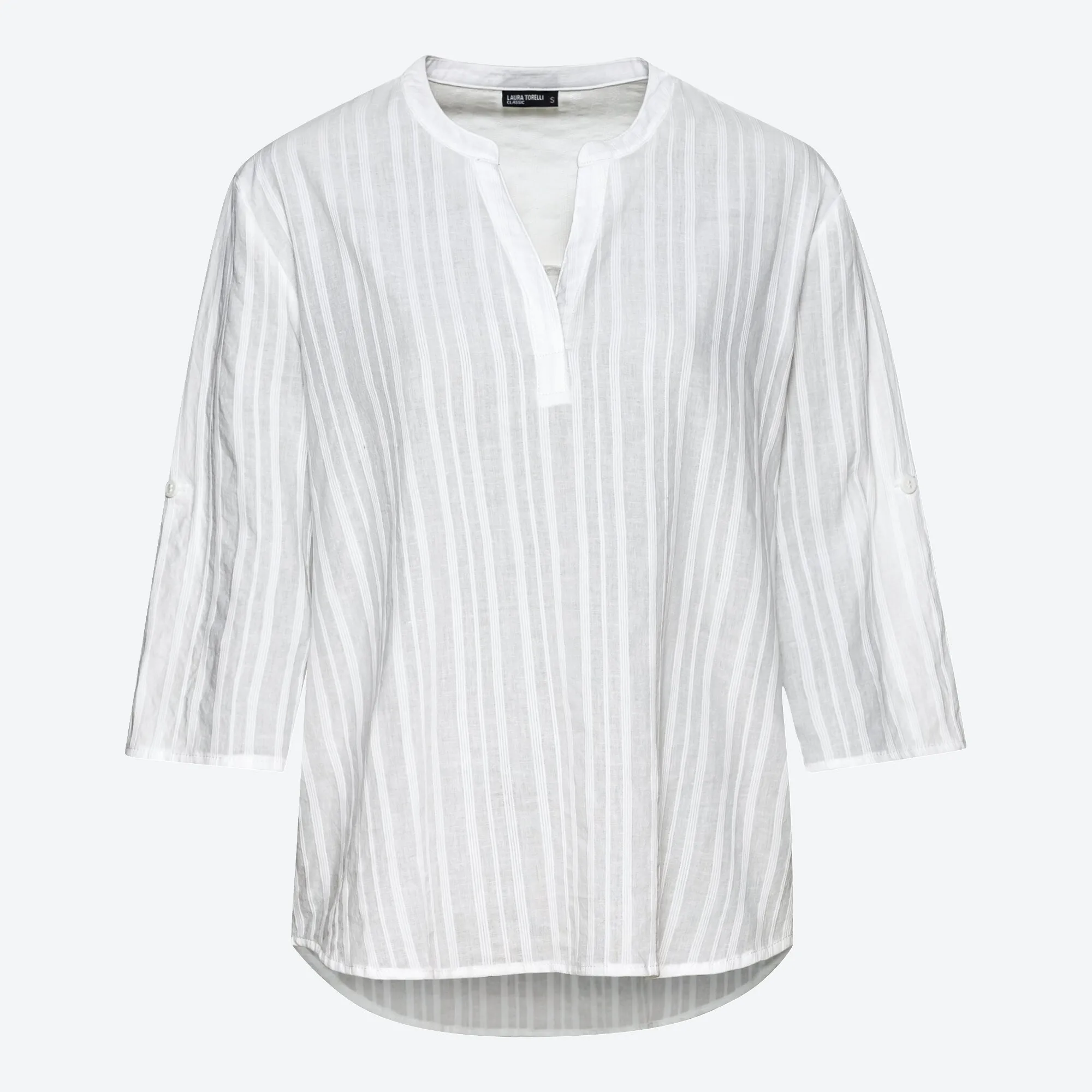 Damen-Bluse mit Struktur-Muster