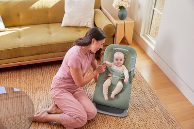 Ergobaby Evolve 3-in-1 Vippestol Mesh, Sage Green