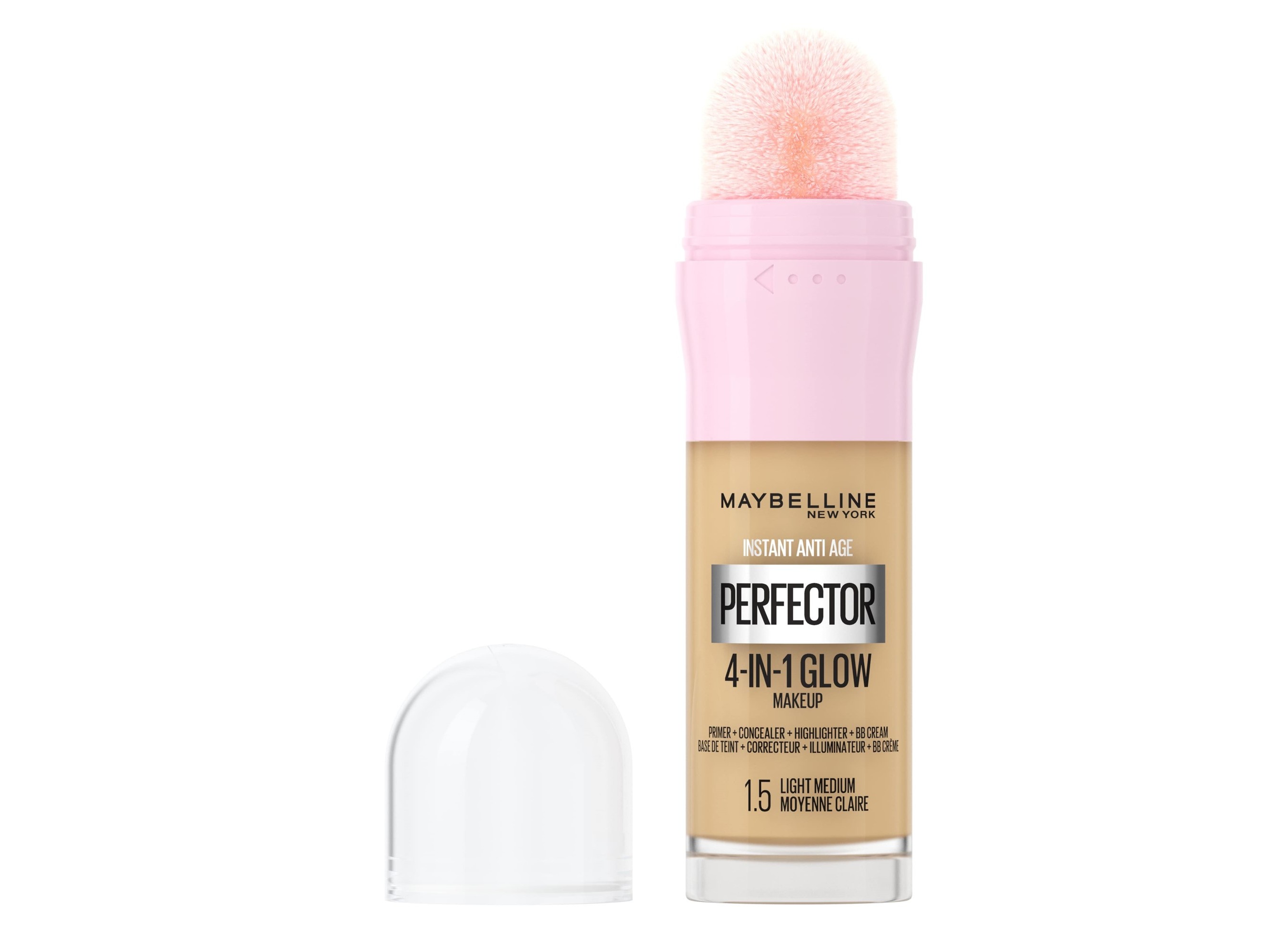 BASE MAYBELLINE PERFECTOR GLOW LIGHT MEDIUM NU