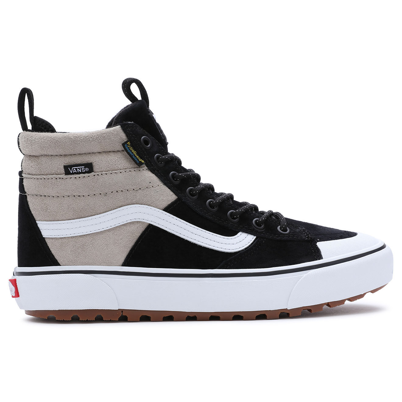 Vans Baskets en Velours de Cuir SK8-Hi MTE-2 noir/beige