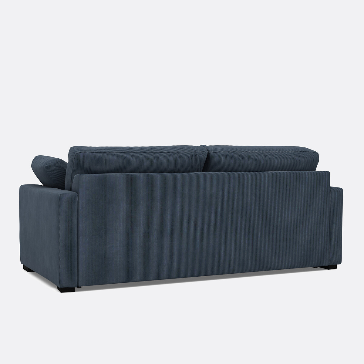 LA REDOUTE INTERIEURS<br>Sofá cama de veludo fino, espuma, Timor