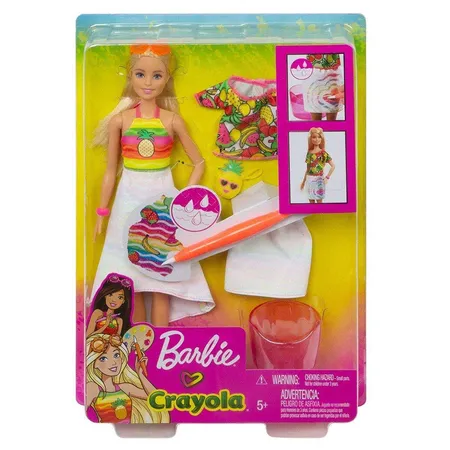 Barbie Loves Crayola Fruchtiger Farbmix